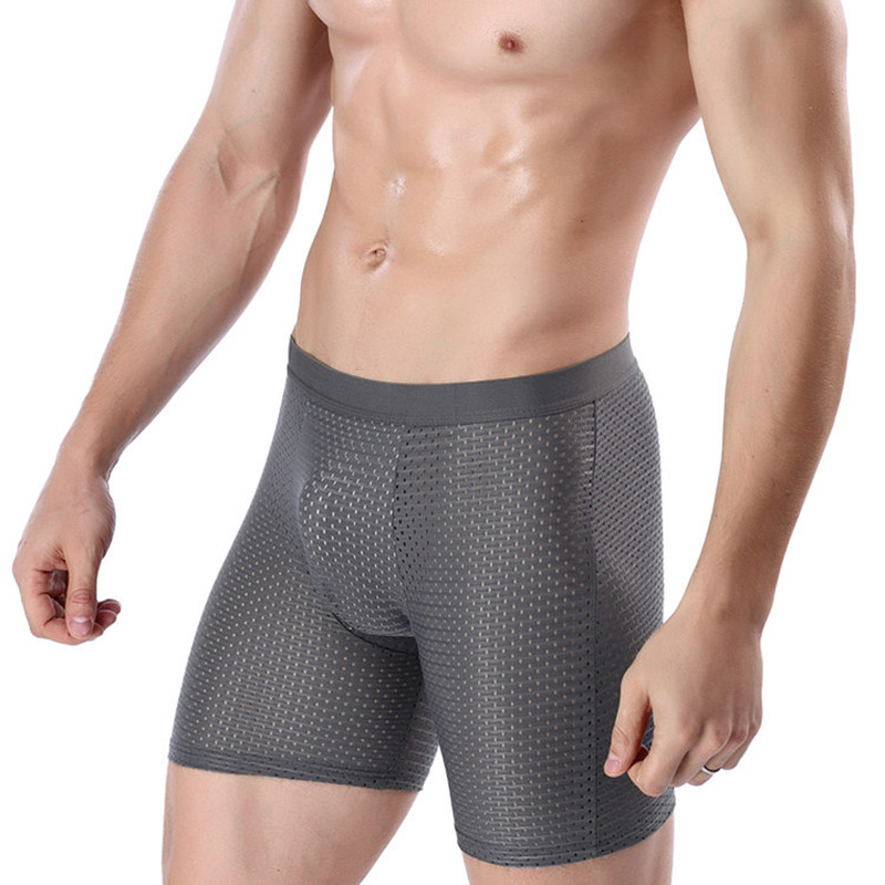 Multi Pack Underwear - 4-pack herenshorts ijszijde comfort ademende onderbroeken