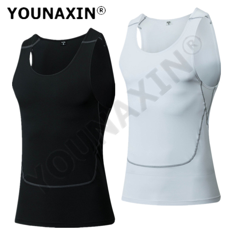 Heren Zwarte Sport Skinny Vest - Base Layer Top recensie en prijs