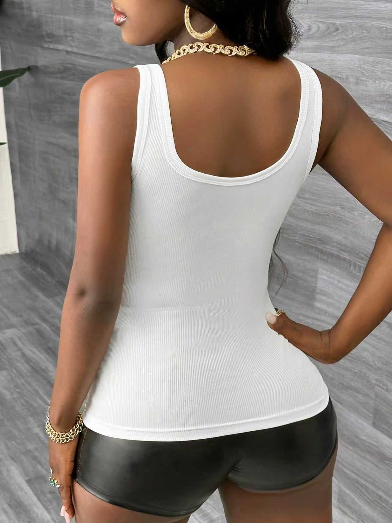 Plus size 3-delige set met V-h - Tank Top Ribbed recensie en prijs