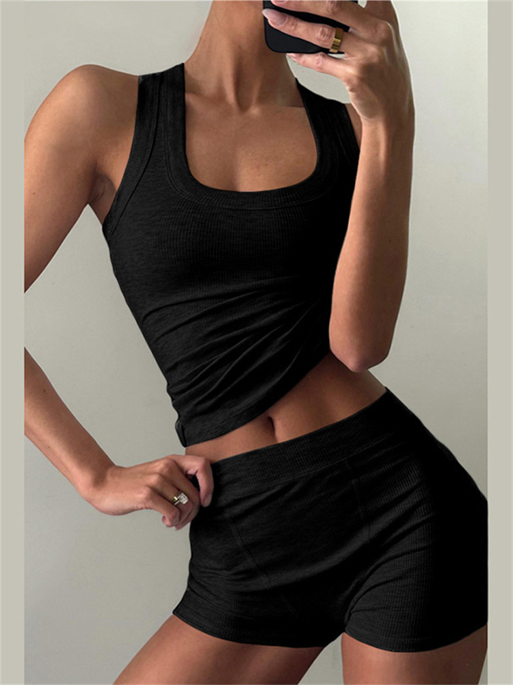 Nibber geribbelde casual 2-del - Tank Top Ribbed recensie en prijs
