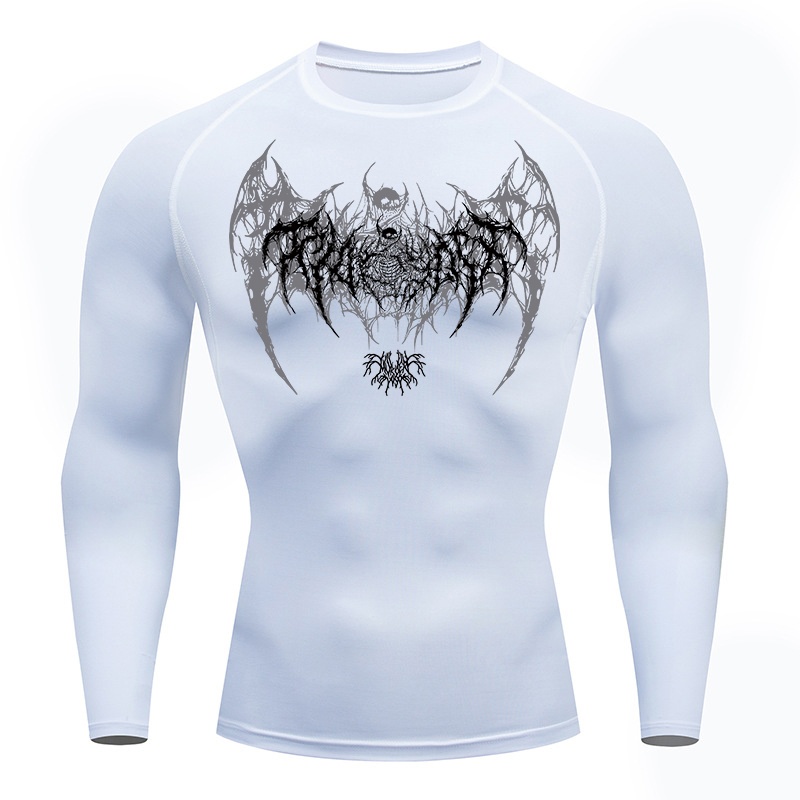 Compressieshirts met schedelvl - Base Layer Top recensie en prijs