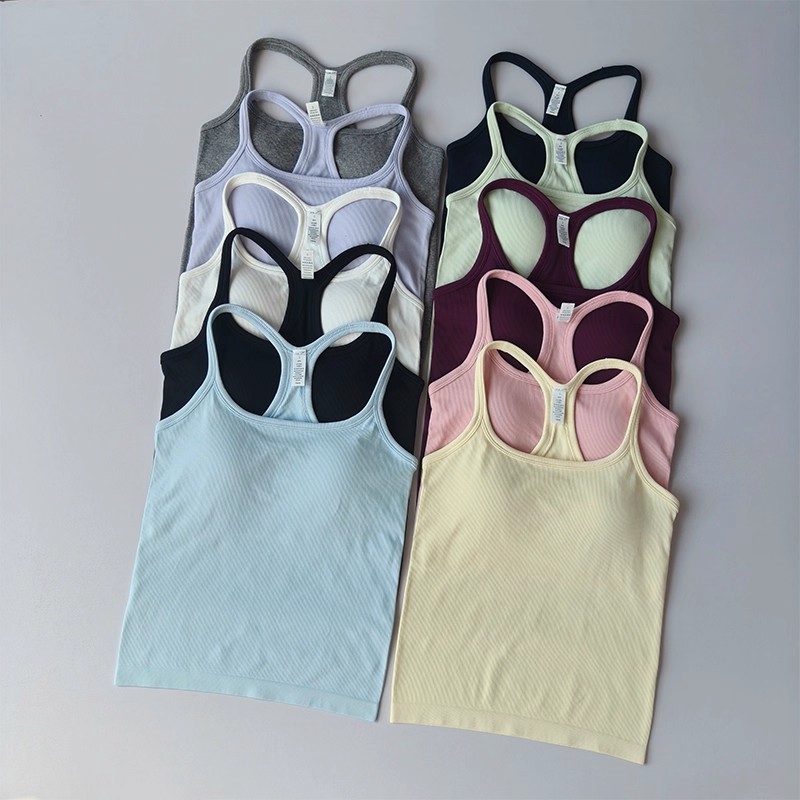 Zomer Dames Yoga Hemdje Sportv - Tank Top Ribbed recensie en prijs