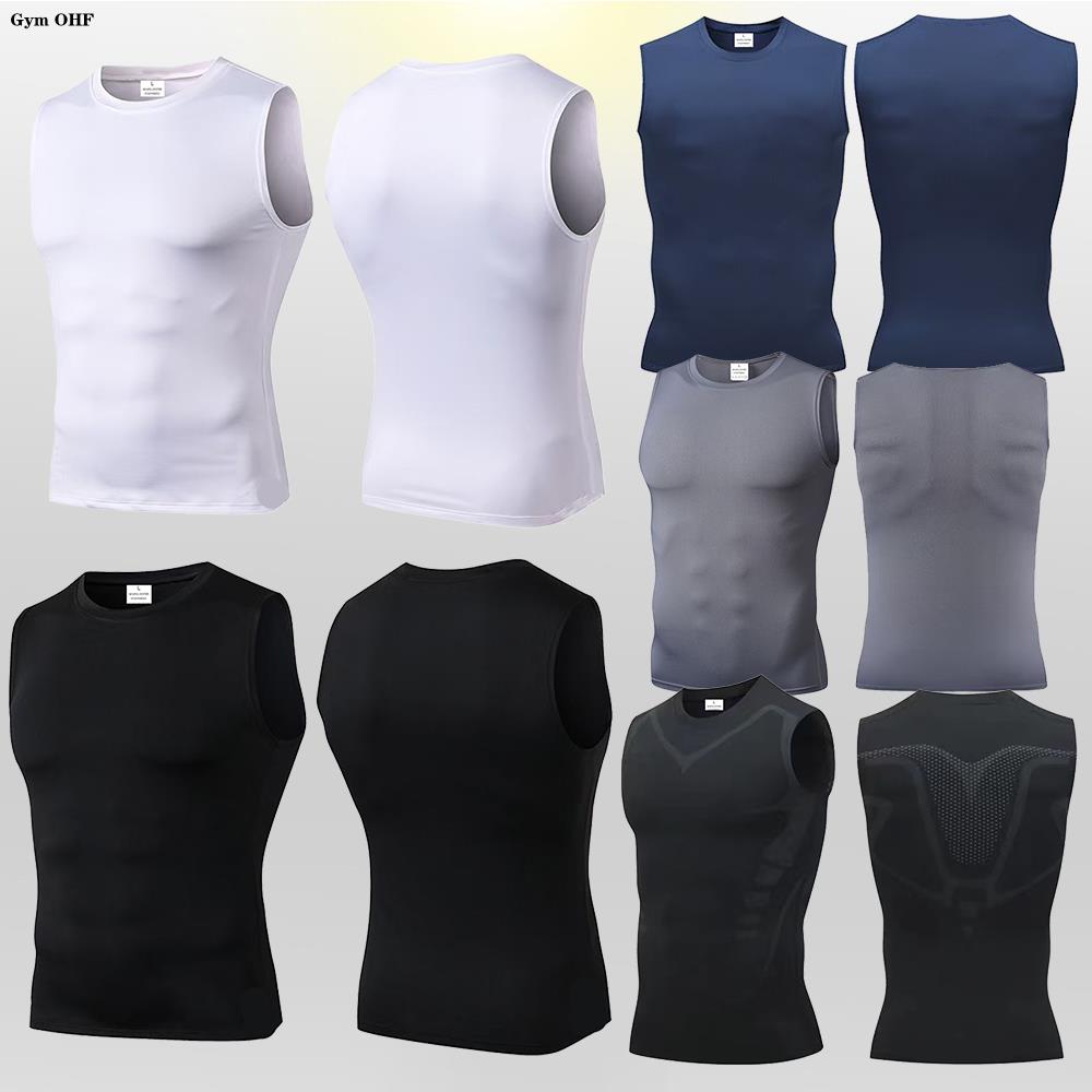 Compressietanktops voor heren  - Sleeveless Undershirt recensie en prijs