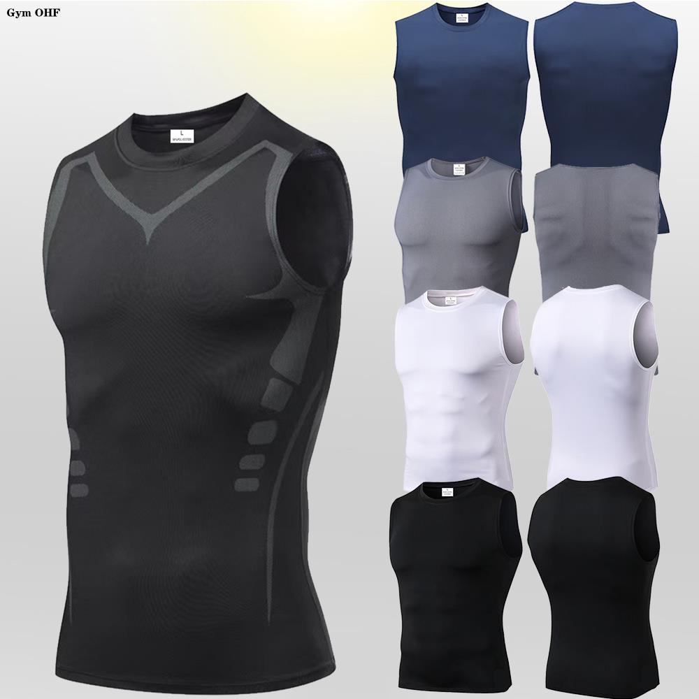 Compressietanktops voor heren  - Sleeveless Undershirt recensie en prijs