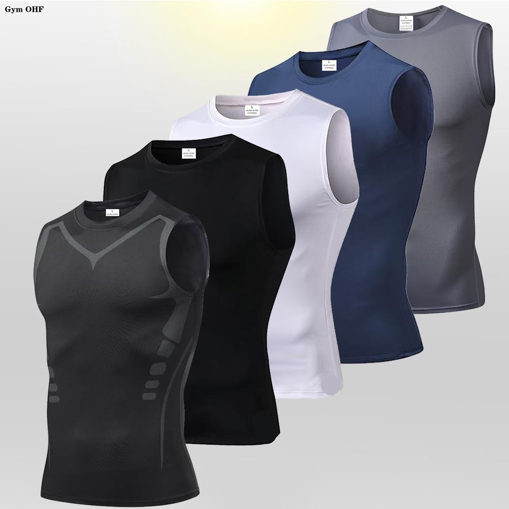 Compressietanktops voor heren  - Sleeveless Undershirt recensie en prijs